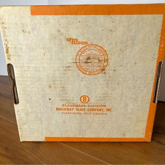 3Pc CHIP'n'DIP Set ~ HazelWare from Lyric Gold / Amber GLASS ~ Vtg MCM - Picture 12 of 12